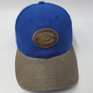 Vintage Buffalo Bills Hat Strapback American Needle Blue Brown NFL Wool Blend